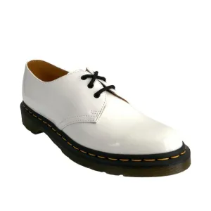 Dr. Martens Women Size 9M White 1461 Smooth Patent Leather Oxfords