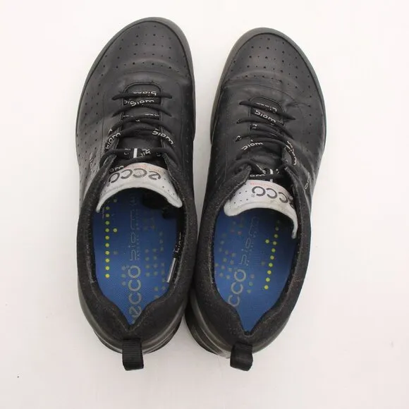 Ecco Biom Yak Black Leather Men’s EU 44 Sneakers/Comfort Walking Shoes