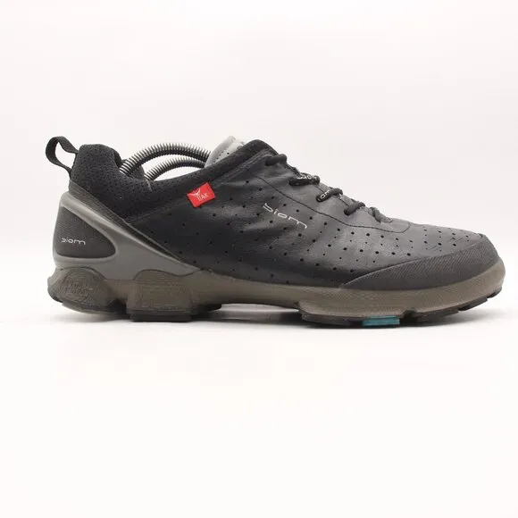 Ecco Biom Yak Black Leather Men’s EU 44 Sneakers/Comfort Walking Shoes