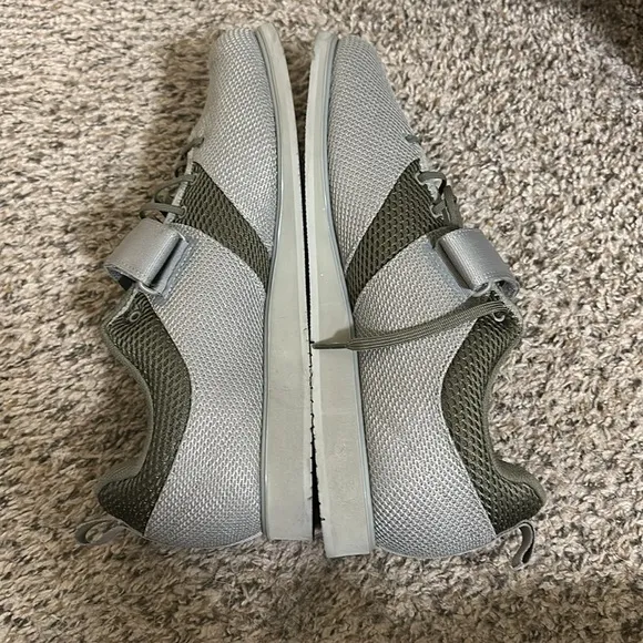 EUC Adidas Powerlifting Olive Green Athletic Shoes