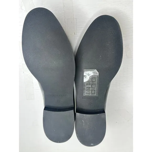 Everlane New! The Modern Loafer Black Leather Cushioned Comfort Career 6.5