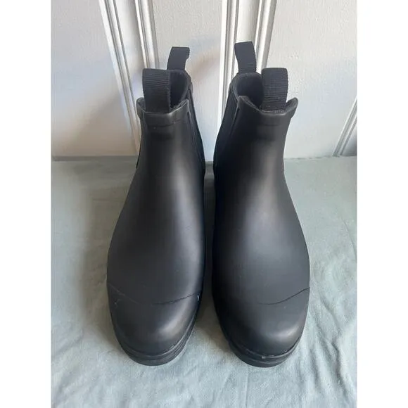 Everlane rain boot black size 7