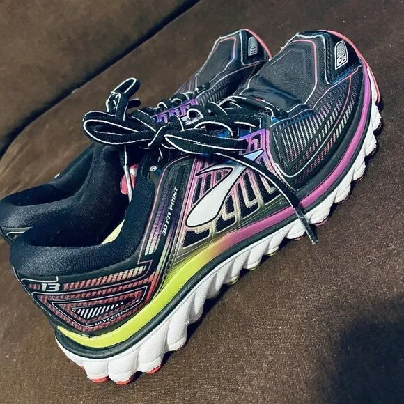 Excellent Brooks Womens Running Shoes Glycerin 13 Size 6.5 US Medium B Width
