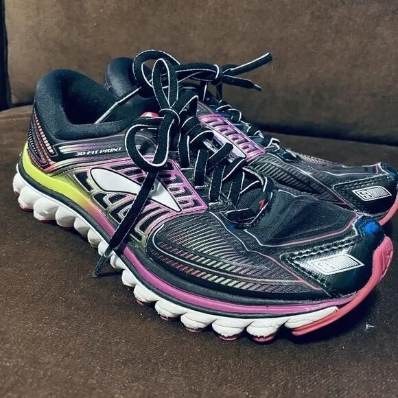 Excellent Brooks Womens Running Shoes Glycerin 13 Size 6.5 US Medium B Width