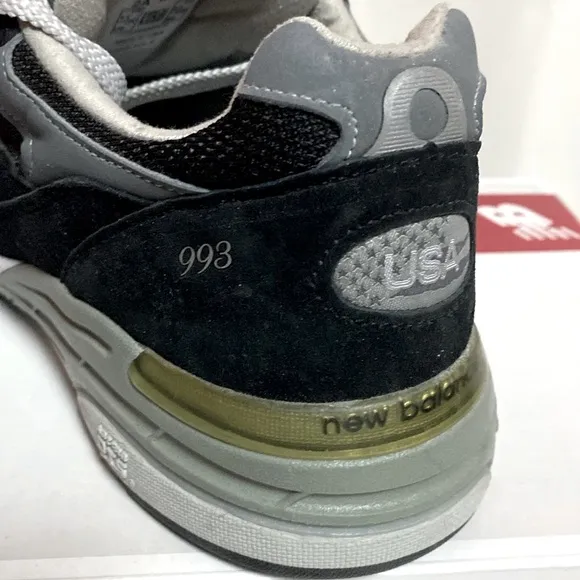 🔥FAB FIND! EUC! NEW BALANCE 993 HERITAGE Collection MADE USA SUEDE MESH 9.5/11 N