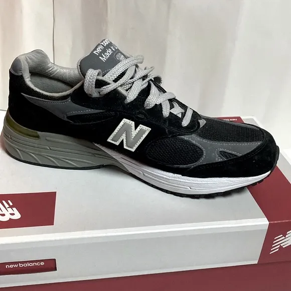 🔥FAB FIND! EUC! NEW BALANCE 993 HERITAGE Collection MADE USA SUEDE MESH 9.5/11 N