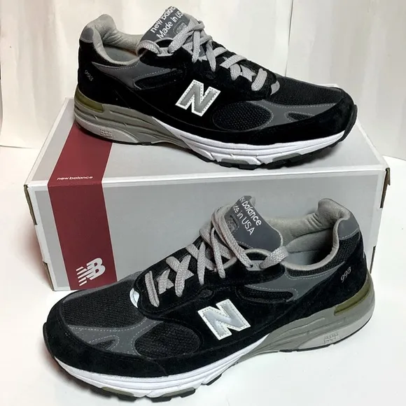 🔥FAB FIND! EUC! NEW BALANCE 993 HERITAGE Collection MADE USA SUEDE MESH 9.5/11 N
