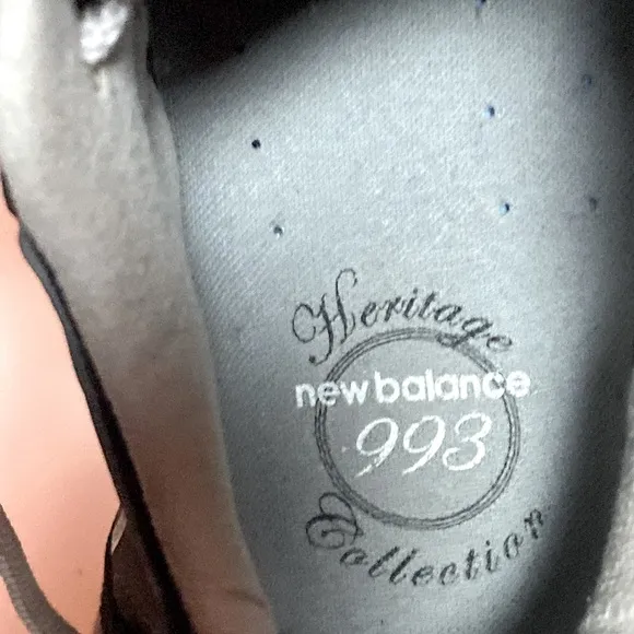 🔥FAB FIND! EUC! NEW BALANCE 993 HERITAGE Collection MADE USA SUEDE MESH 9.5/11 N
