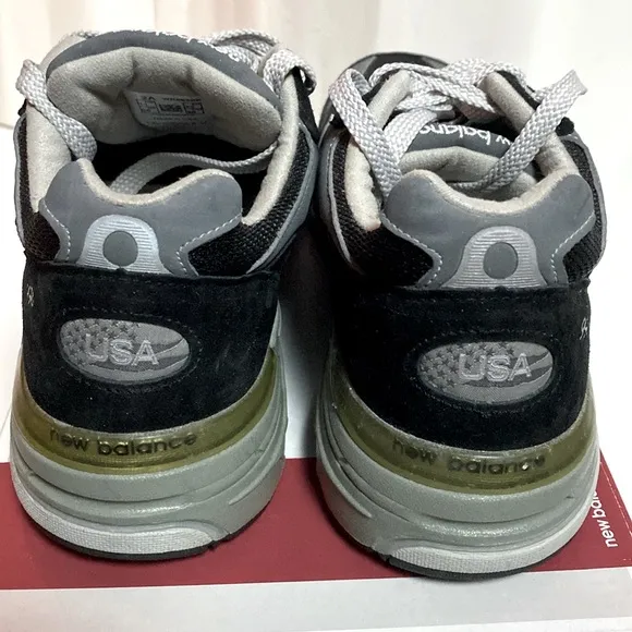 🔥FAB FIND! EUC! NEW BALANCE 993 HERITAGE Collection MADE USA SUEDE MESH 9.5/11 N