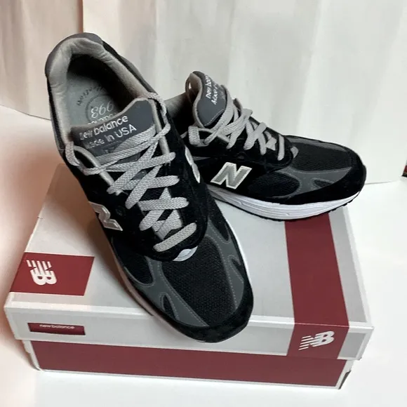 🔥FAB FIND! EUC! NEW BALANCE 993 HERITAGE Collection MADE USA SUEDE MESH 9.5/11 N