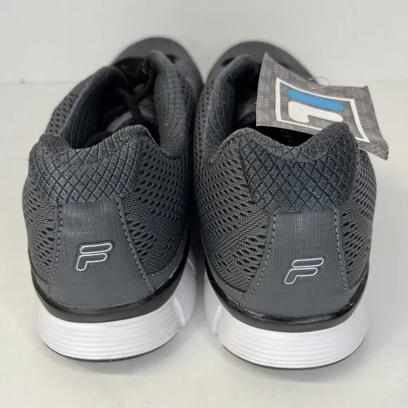 Fila Memory Refractive Slate Gray Running Shoes Mens Size 12 NWOB Sneakers