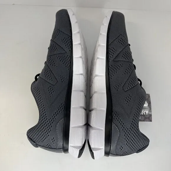 Fila Memory Refractive Slate Gray Running Shoes Mens Size 12 NWOB Sneakers