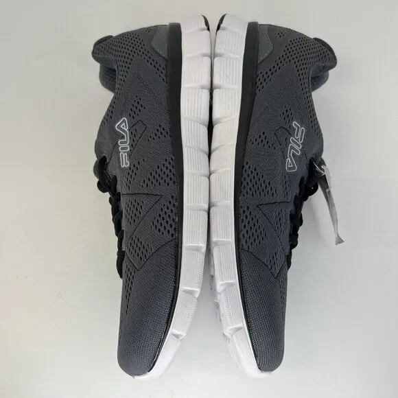 Fila Memory Refractive Slate Gray Running Shoes Mens Size 12 NWOB Sneakers