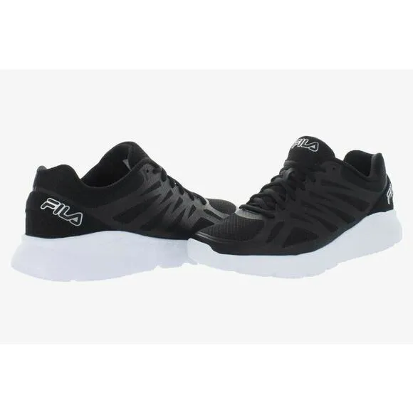 Fila USA Men Memory Panorama 6 Running Shoes Sneakers Sz 10.5 M Black New in Box