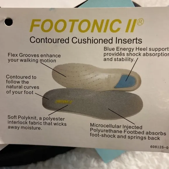 Footonic II WalkaboutContoured Cushioned Insert EvaTech LaceUp Walking Shoe 9.5D
