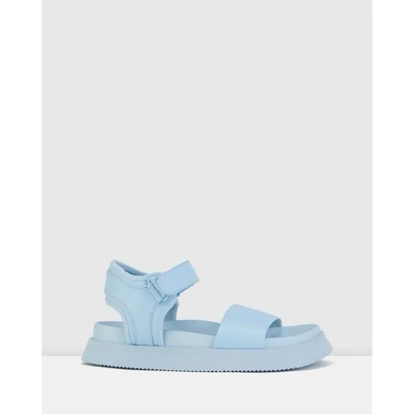 Free People x Rollie Ace Sport Platform Sandals Pastel Blue