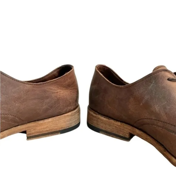Frye Holden Brown Leather Oxford Dress‎ Shoes Size 11