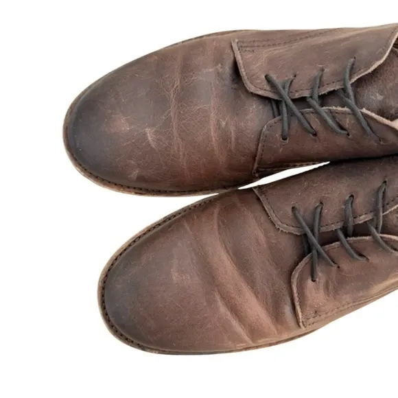 Frye Holden Brown Leather Oxford Dress‎ Shoes Size 11