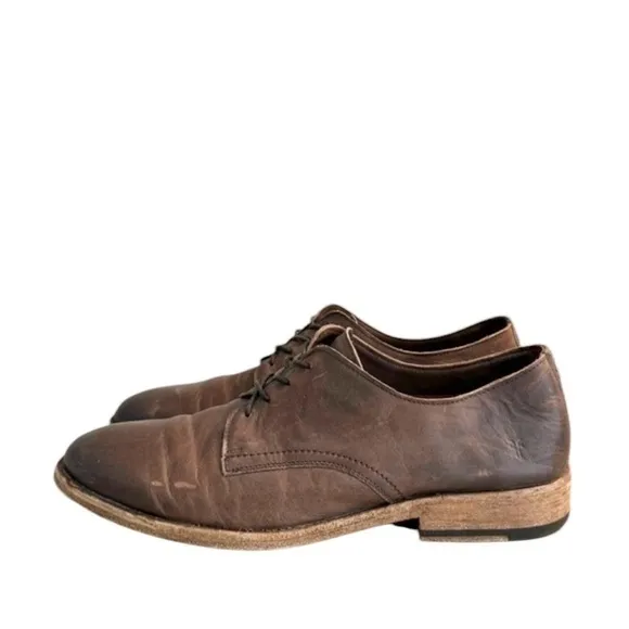 Frye Holden Brown Leather Oxford Dress‎ Shoes Size 11