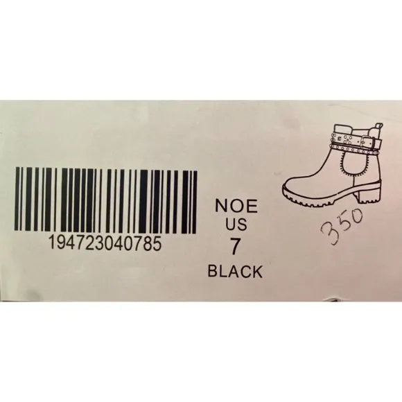 GC Shoes Ankle Boot Noe in Black Size 7 NIB