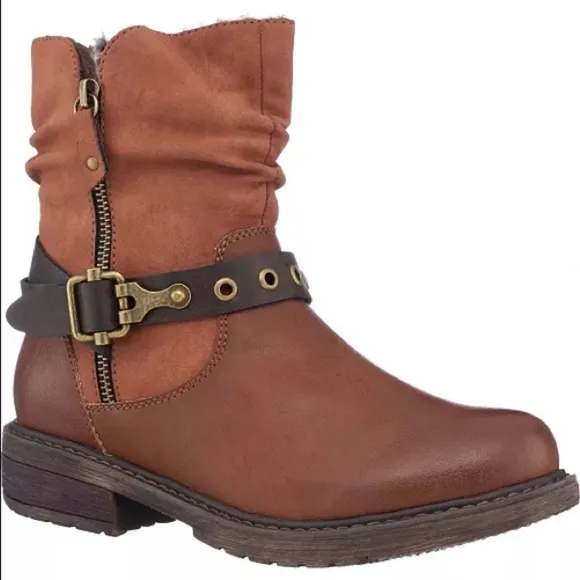 GC Shoes Cognac Codie Boots