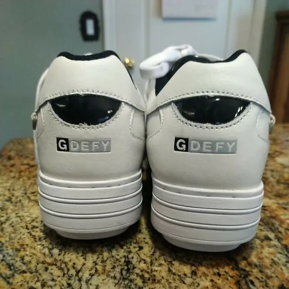 GDefy by Gravity Defyer Men Walking Shoes Size 8 White/Gray NEW