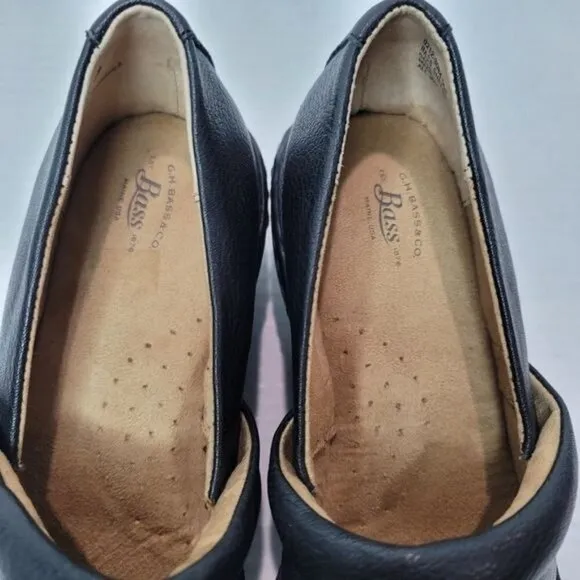 G.H. Bass &amp; Co Black Clogs Size 10 M