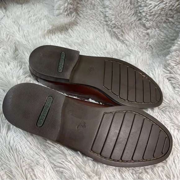 G.H. Bass &amp; Co. Brown Leather Loafers with Tassels