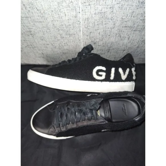 Givenchy Paris Reverse Letter Towel Sneaker Sz 43