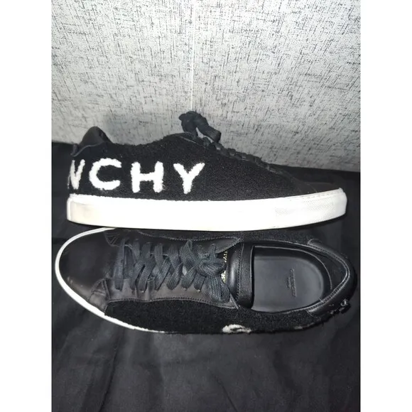 Givenchy Paris Reverse Letter Towel Sneaker Sz 43