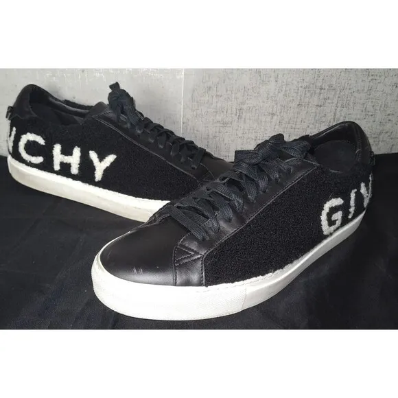 Givenchy Paris Reverse Letter Towel Sneaker Sz 43