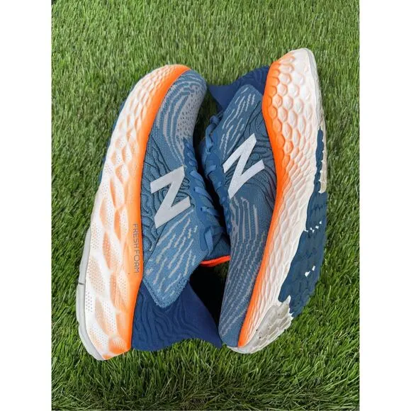GREAR New Balance Men Fresh Foam 1080 V10 M1080H10 Blue Running Shoes Size 12 D