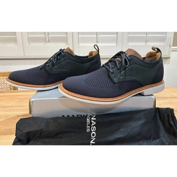GS Mark Nason Los Angeles Men's Clubman Ashford Oxford Shoes Navy Size 9/9.5 NIB