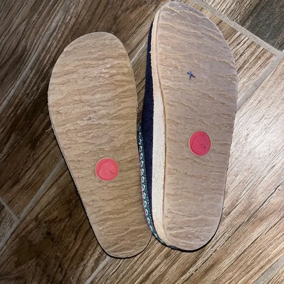 Haflinger pure wool clogs slips on shoes