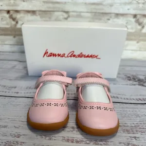 Hanna Andersson Jessika Mary Jane Toddler Shoes in Peach Blossom