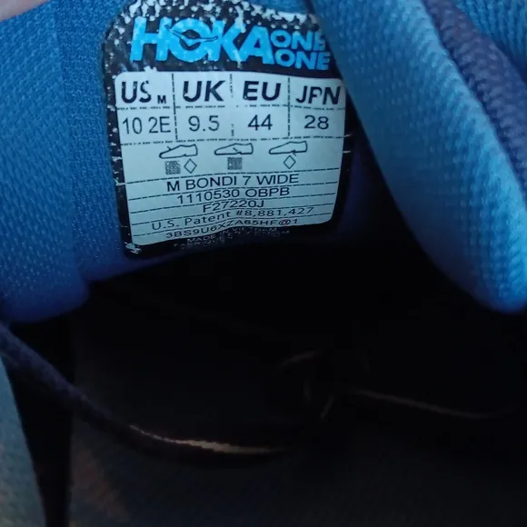 Hoka Bondi 7 Wide Comfort Running Shoes