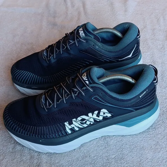 Hoka Bondi 7 Wide Comfort Running Shoes