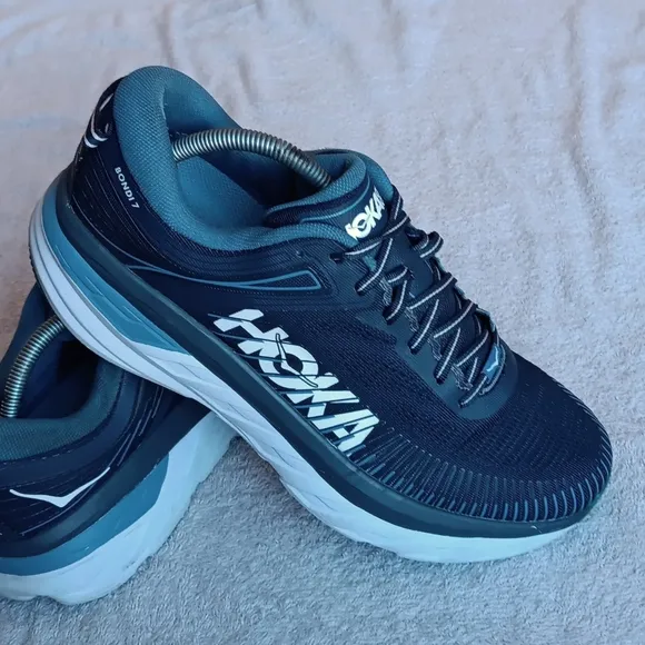 Hoka Bondi 7 Wide Comfort Running Shoes