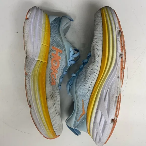 Hoka Bondi 8 Sneaker Shoes Size 8.5 Wide