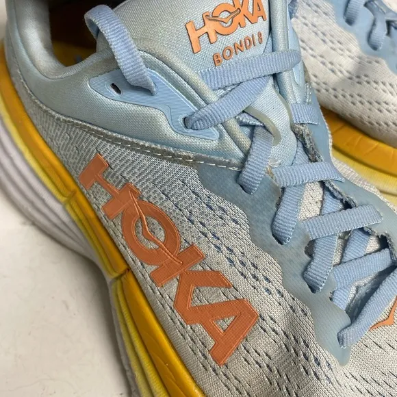 Hoka Bondi 8 Sneaker Shoes Size 8.5 Wide