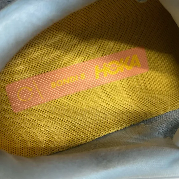 Hoka Bondi 8 Sneaker Shoes Size 8.5 Wide