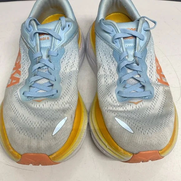Hoka Bondi 8 Sneaker Shoes Size 8.5 Wide