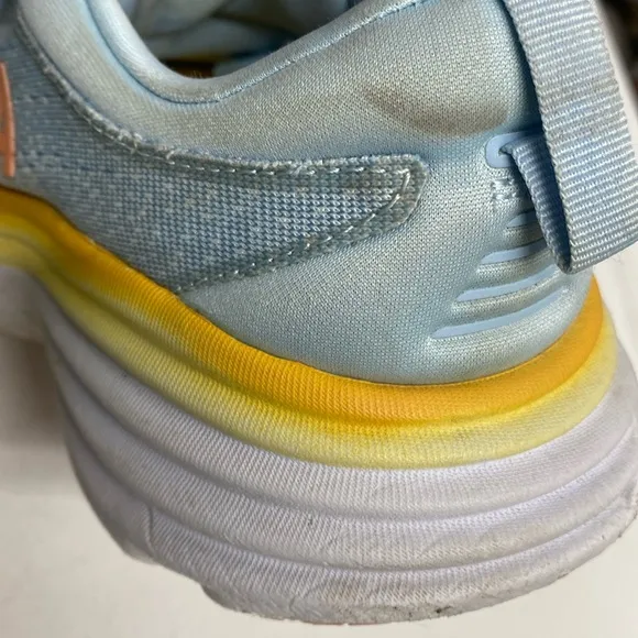 Hoka Bondi 8 Sneaker Shoes Size 8.5 Wide