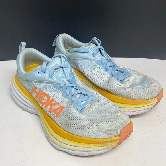 Hoka Bondi 8 Sneaker Shoes Size 8.5 Wide