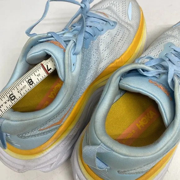 Hoka Bondi 8 Sneaker Shoes Size 8.5 Wide