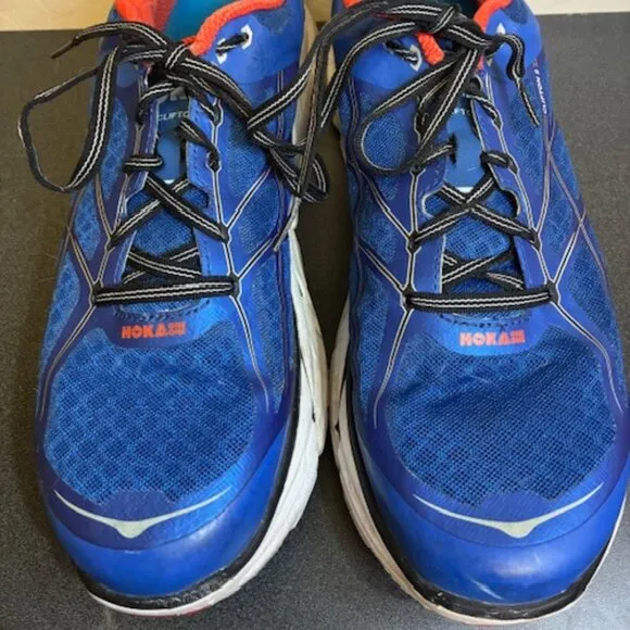 Hoka Clifton 2 Running Shoes True Blue Mens 12.5