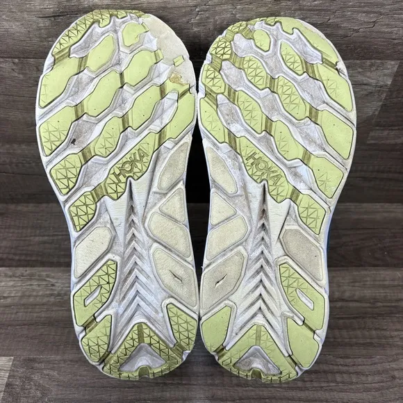 Hoka Clifton 8 Green Mens US Size 10 EUR 44 1119393 BCBT Running Shoes