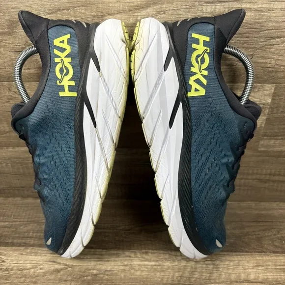 Hoka Clifton 8 Green Mens US Size 10 EUR 44 1119393 BCBT Running Shoes
