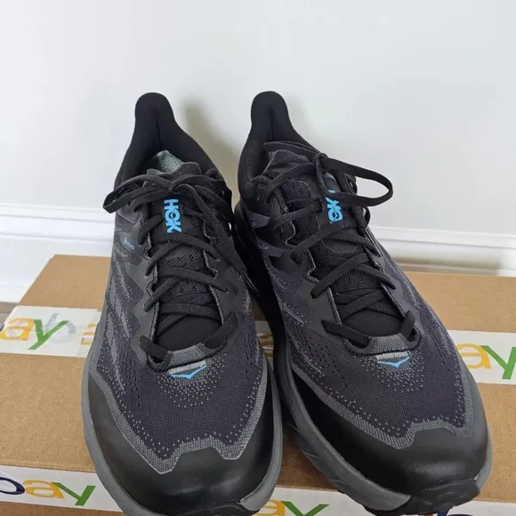 Hoka Men's Black Running Trail Shoes Spike Hiking