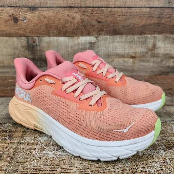 Hoka One One Arahi 7 Women Size 7.5 B Running Athletic Gym Train Everyday Shoes